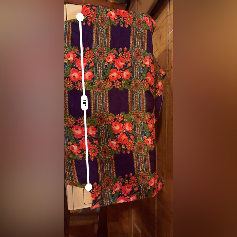 Incredible vintage handmade boho scarf top! - Picture 6 of 7